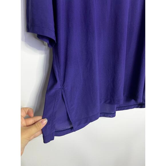 Lululemon Get Low Short Sleeve in Emperor Blue Size XXL Pit to Pit is 24 inches - Picture 3 of 8